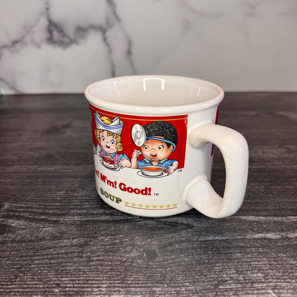 Campbell Soup Kids Mug 1997 Westwood M'm M'm Good Vintage Soup Cup - Picture 2 of 8